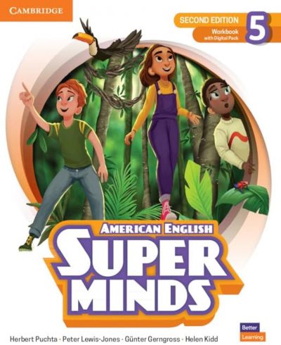 Super Minds American English Workbook 5 2nd Edition with E-book