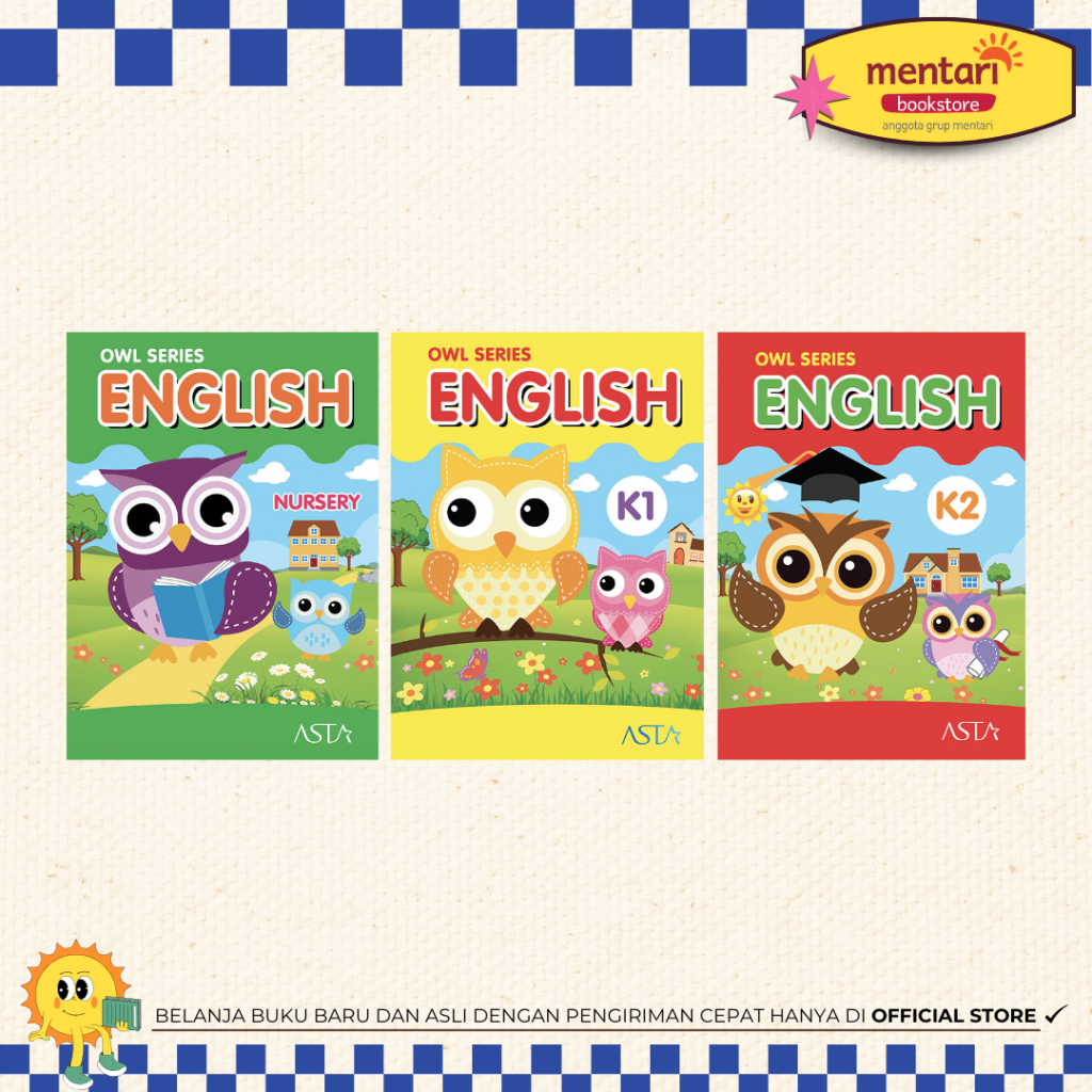 ASTA OWL English | Bahasa Inggris | Buku TK