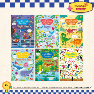 Usborne Look & Find Puzzles Series | Buku Ensiklopedia