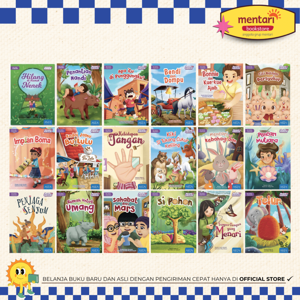 ASTA Seri Cerita Imajinasiku | Buku Cerita Bahasa Indonesia