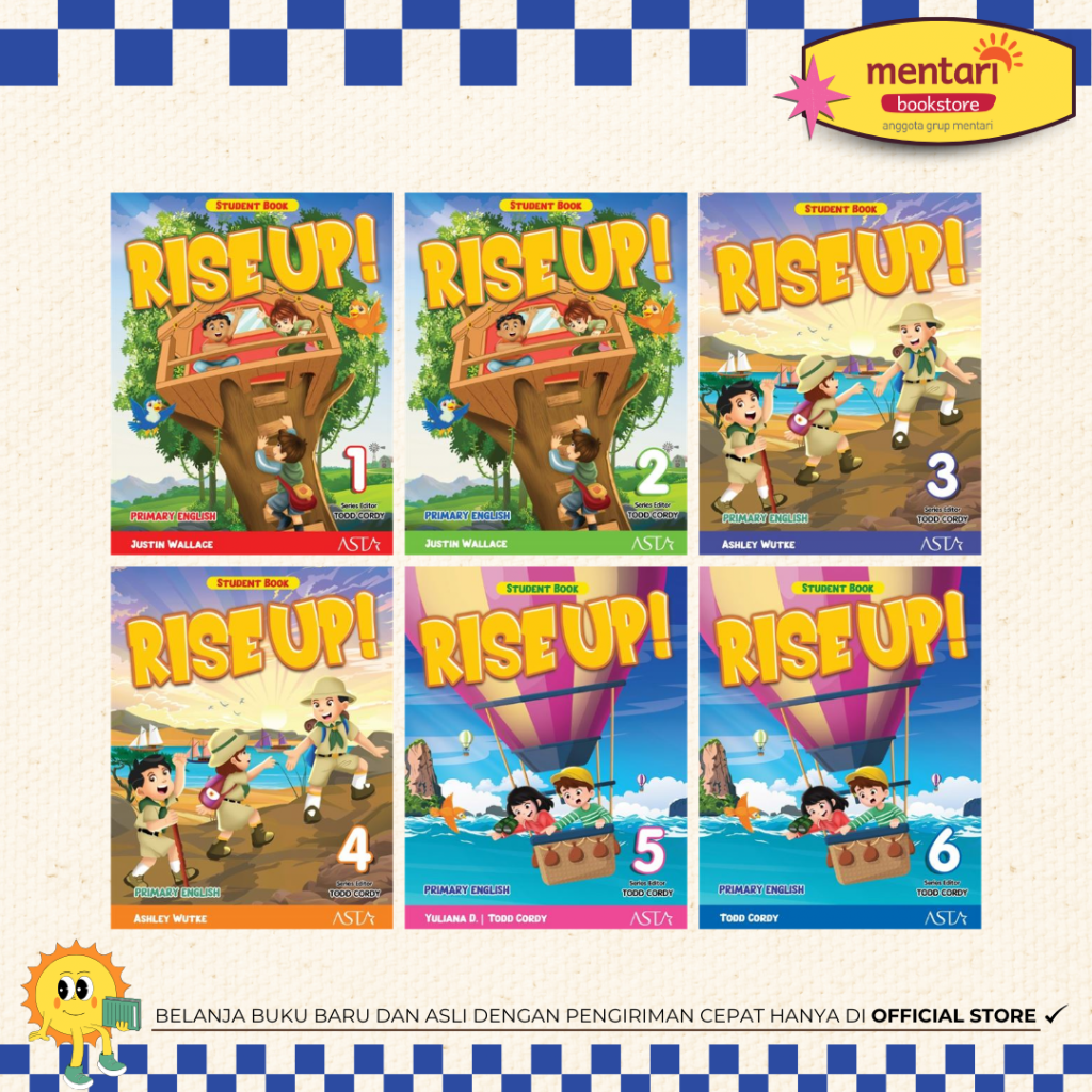 ASTA Rise Up Primary English | Buku Bahasa Inggris | Buku SD