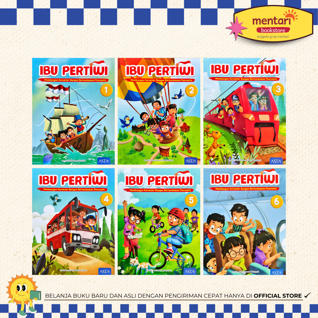 ASTA Ibu Pertiwi | Buku Pembangunan Karakter | Buku SD