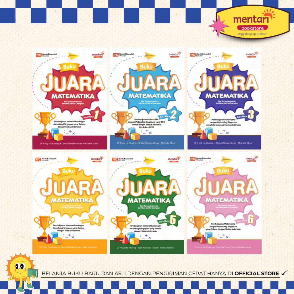 ASTA Juara Matematika | Buku SD | Mentari Books