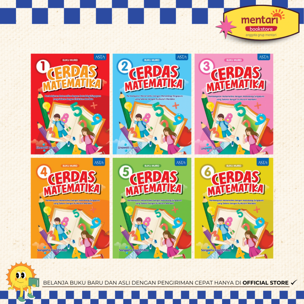 ASTA Cerdas Matematika | Buku SD