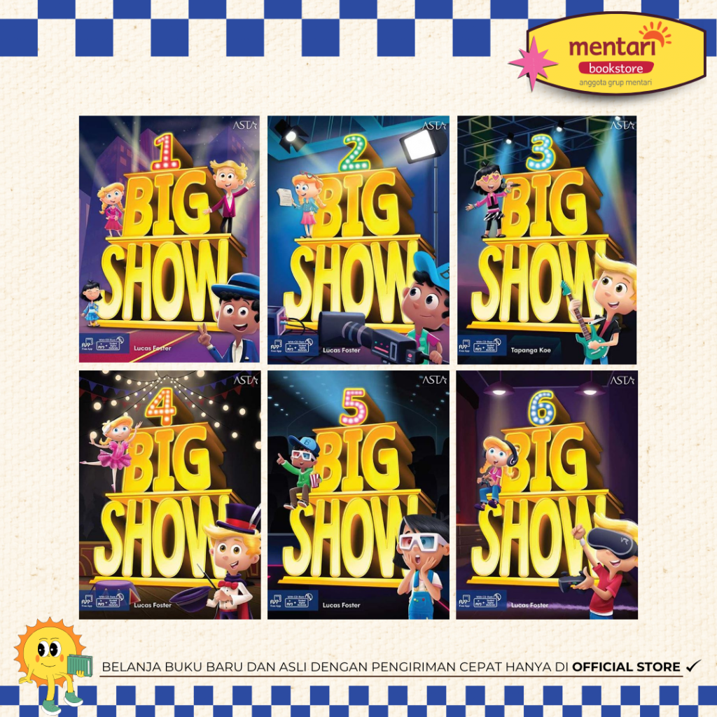 ASTA Big Show | Buku Bahasa Inggris | Buku SD