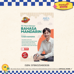 ASTA Buku 30 Menit Belajar Bahasa Mandarin dari Laushi Tjen Wandra | Buku Kamus